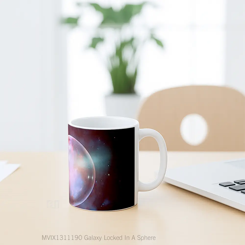 Mug Galaxy Locked In A Sphere Gelas Astronomi - All-side / Desain
