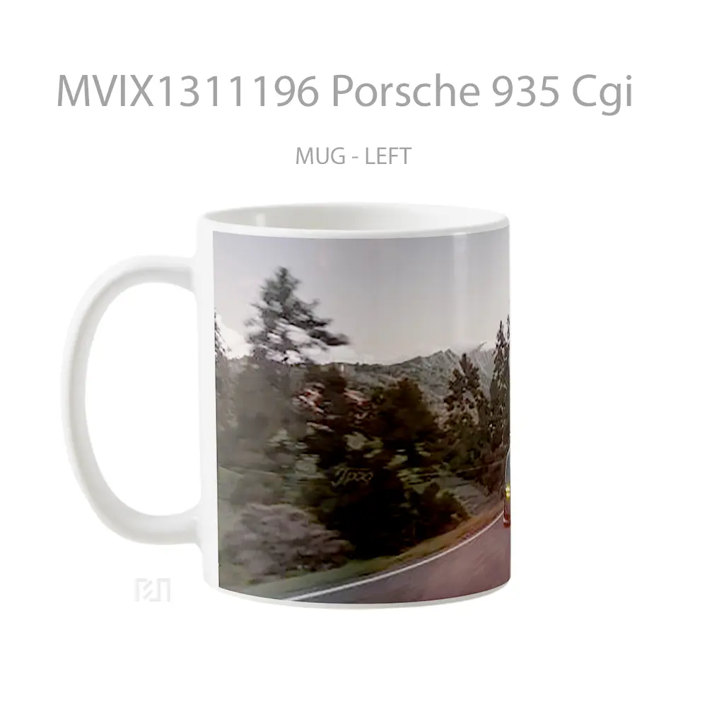 Mug Porsche 935 Cgi Cangkir Mobil - All-side / Desain