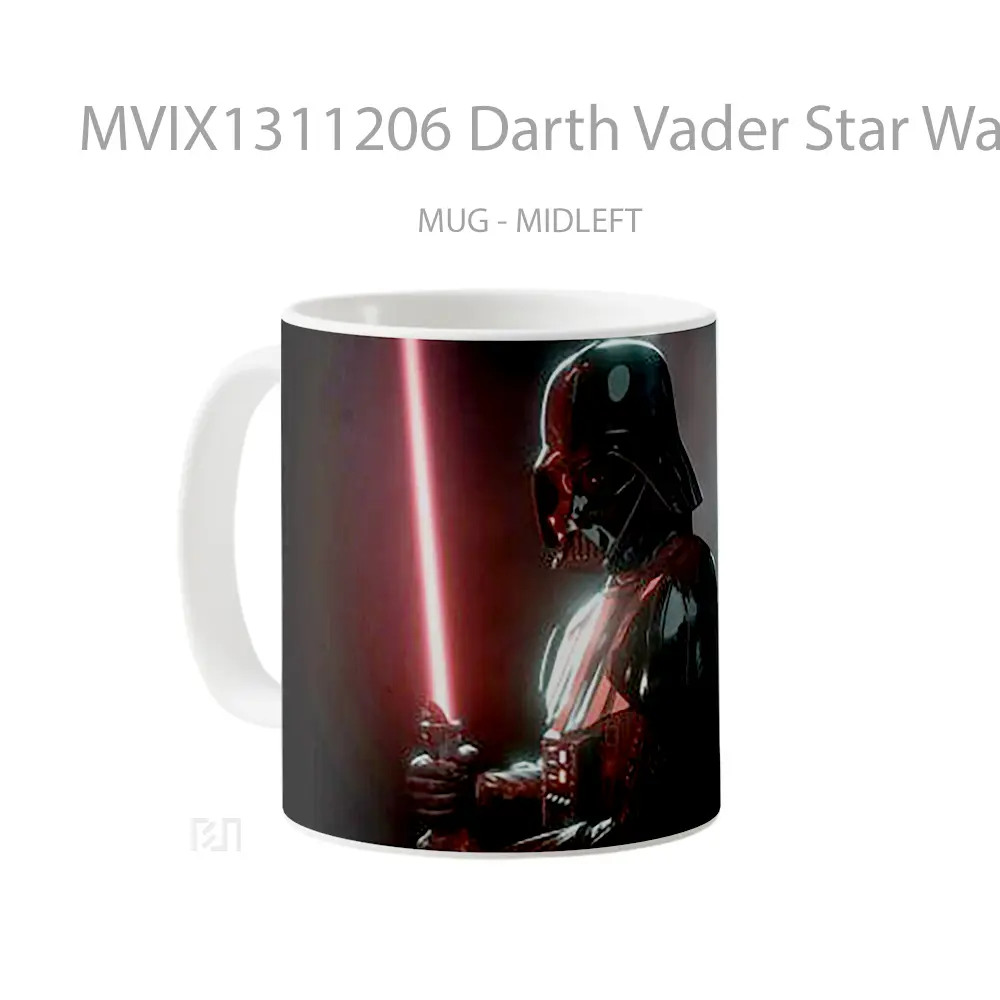 Mug Darth Vader Star Wars Battlefront Ii Gelas Star Wars - Tampak Tengah