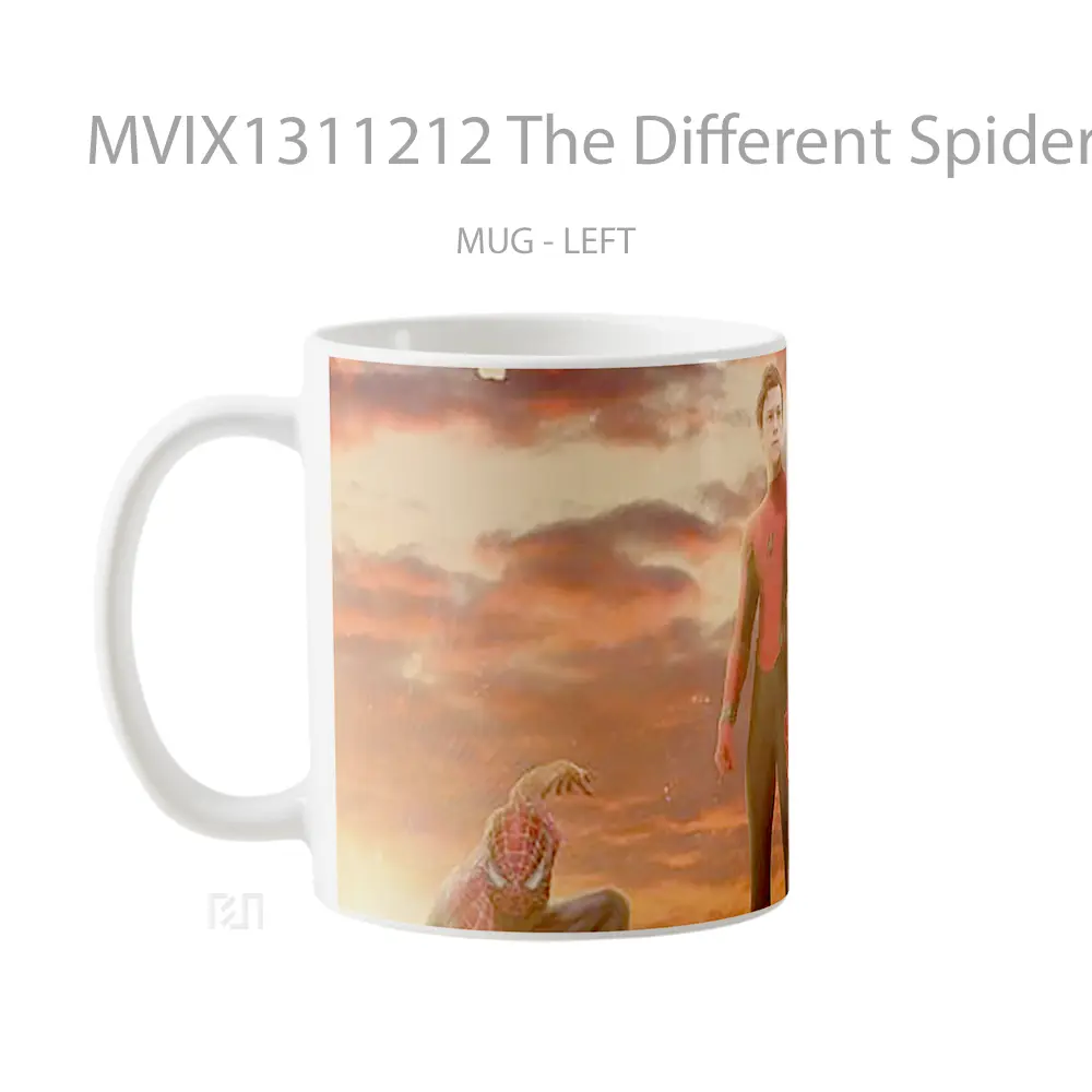 Mug The Different Spider Man Gelas Superhero - All-side / Desain