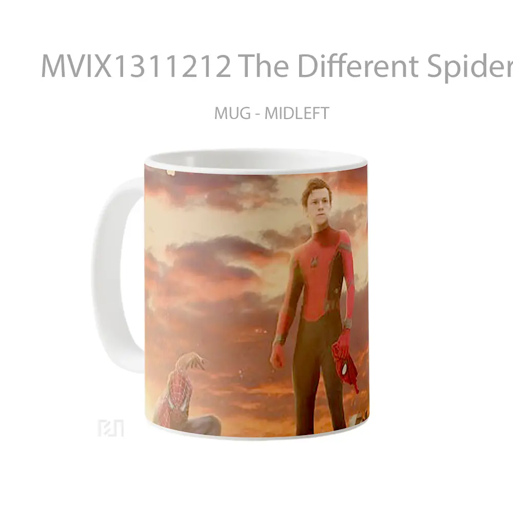 Mug The Different Spider Man Gelas Superhero - All-side / Desain
