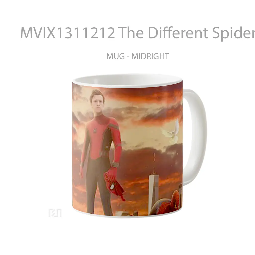 Mug The Different Spider Man Gelas Superhero - All-side / Desain