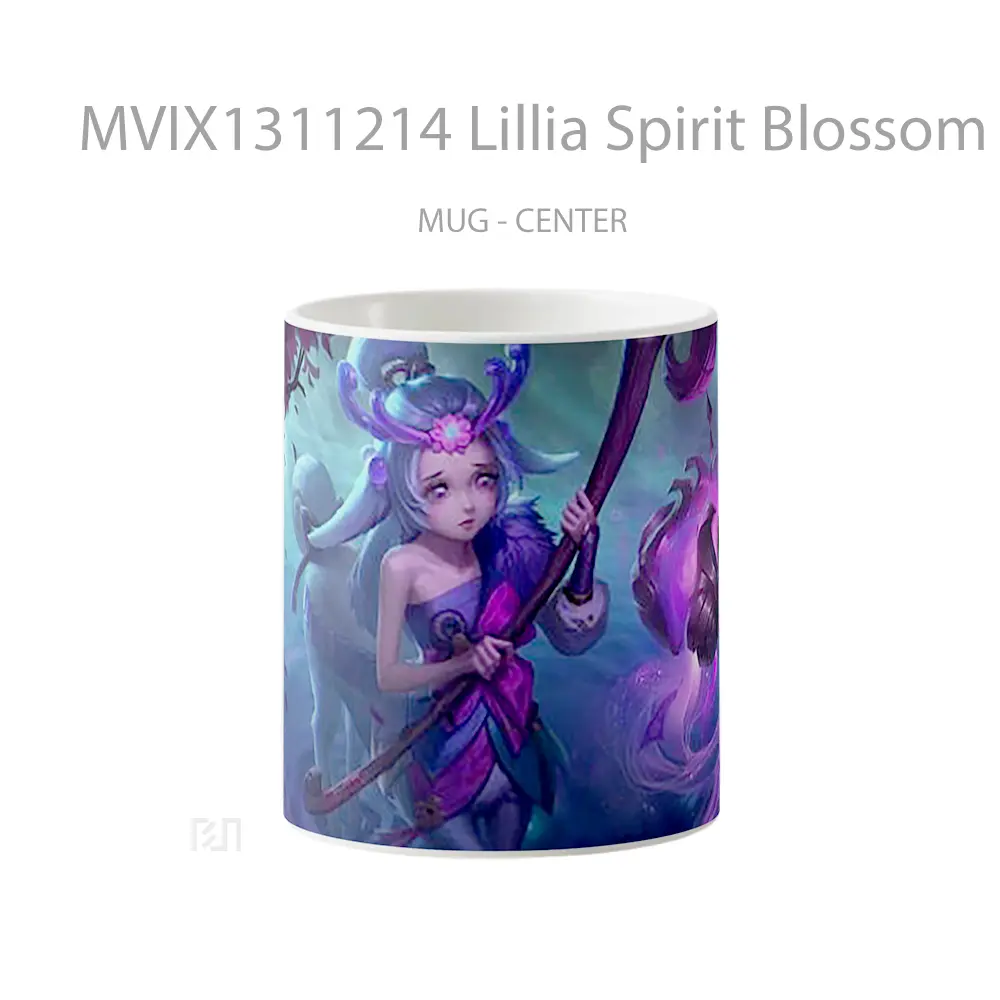 Mug Lillia Spirit Blossom League Of Legends Cangkir Gamer