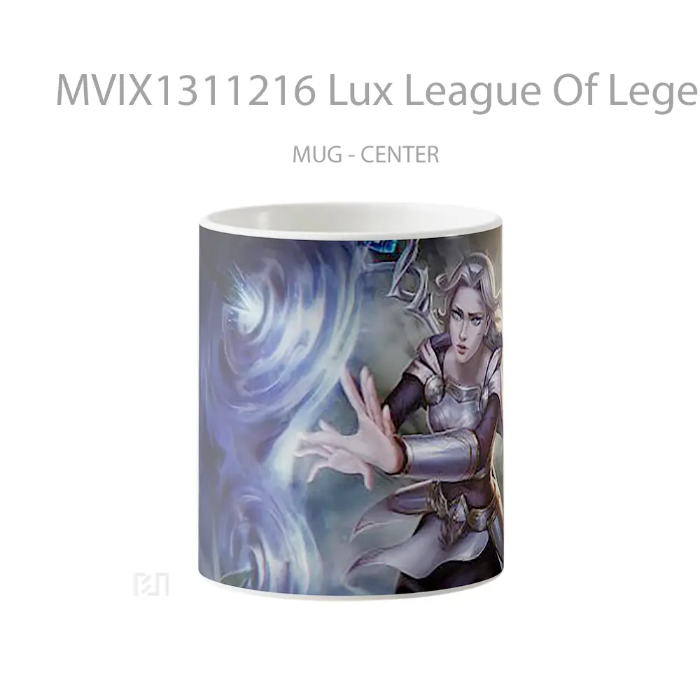 Mug Lux League Of Legends Art Cangkir Gamer