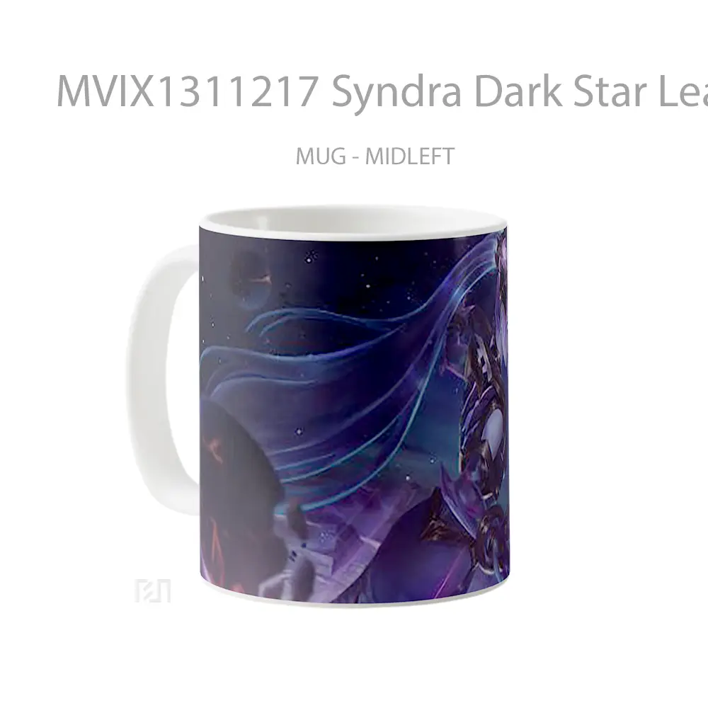 Mug Syndra Dark Star League Of Legends Cangkir Gamer - All-side / Desain