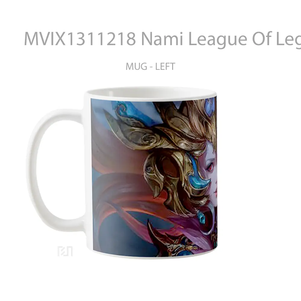 Mug Nami League Of Legends Art Cangkir Gamer - All-side / Desain