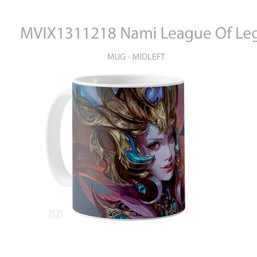Mug Nami League Of Legends Art Cangkir Gamer - All-side / Desain
