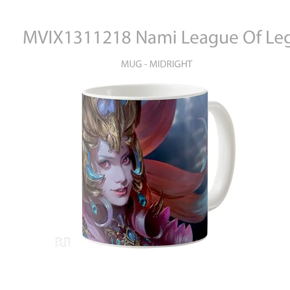 Mug Nami League Of Legends Art Cangkir Gamer - All-side / Desain