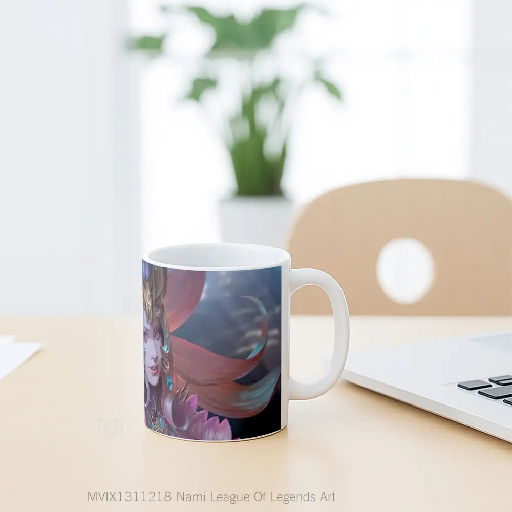 Mug Nami League Of Legends Art Cangkir Gamer - All-side / Desain