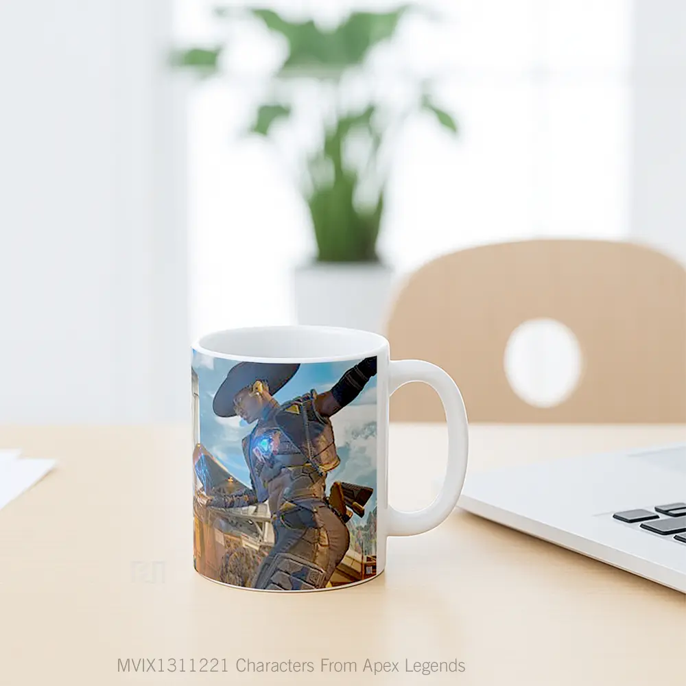 Mug Characters From Apex Legends Cangkir Gamer - All-side / Desain