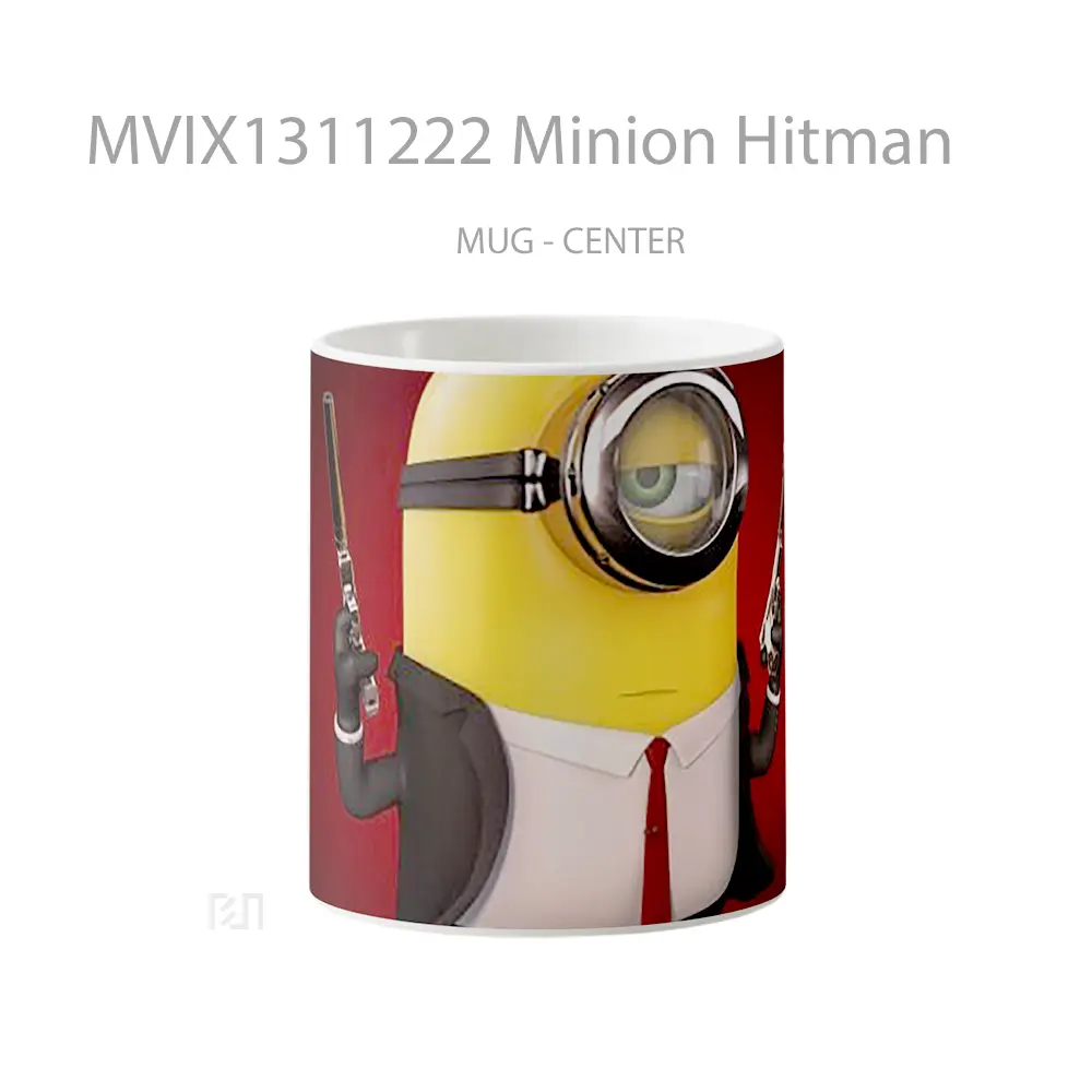 Mug Minion Hitman Gelas Kartun