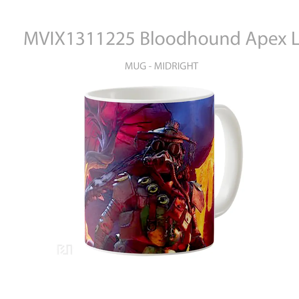 Mug Bloodhound Apex Legends Cangkir Gamer - All-side / Desain