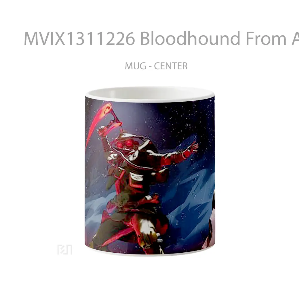 Mug Bloodhound From Apex Legends Cangkir Gamer