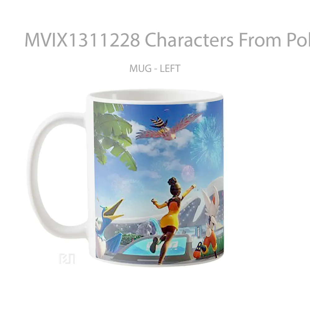 Mug Characters From Pokemon Unite Cangkir Anime - All-side / Desain