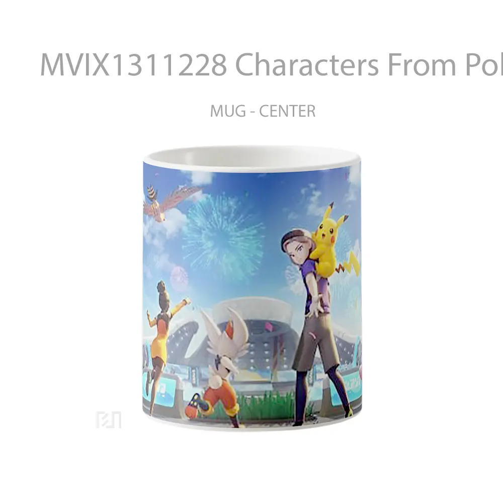 Mug Characters From Pokemon Unite Cangkir Anime