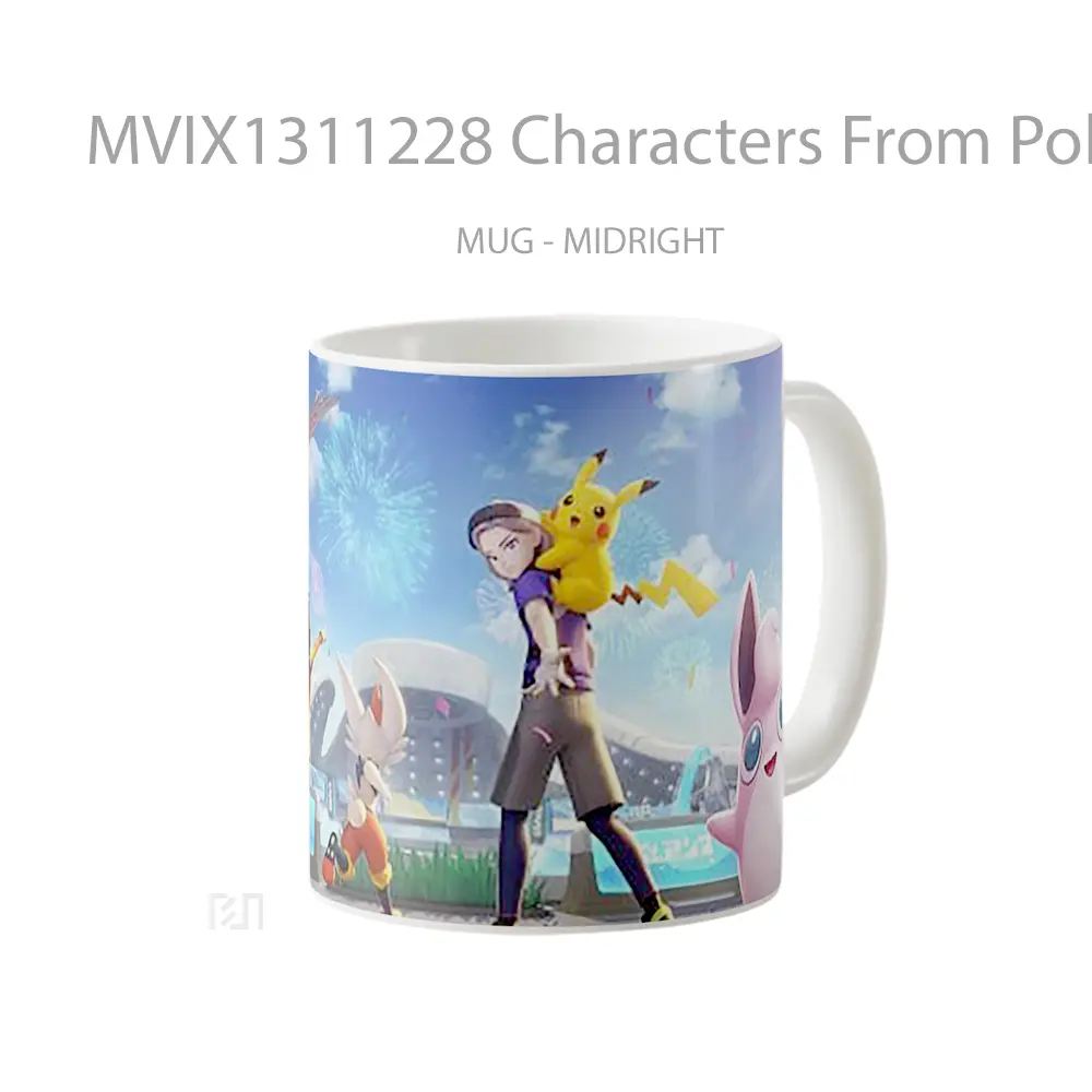 Mug Characters From Pokemon Unite Cangkir Anime - All-side / Desain