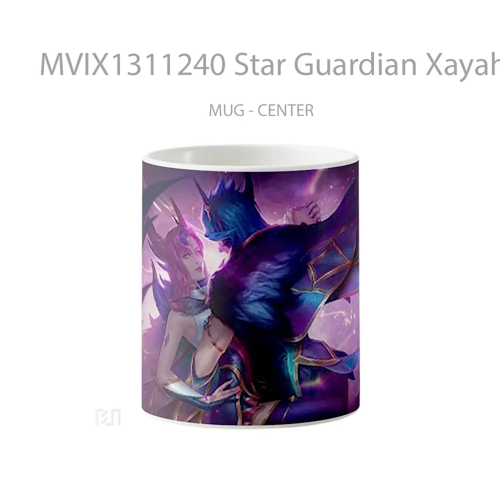 Mug Star Guardian Xayah Rakan League Of Legends Cangkir Gamer
