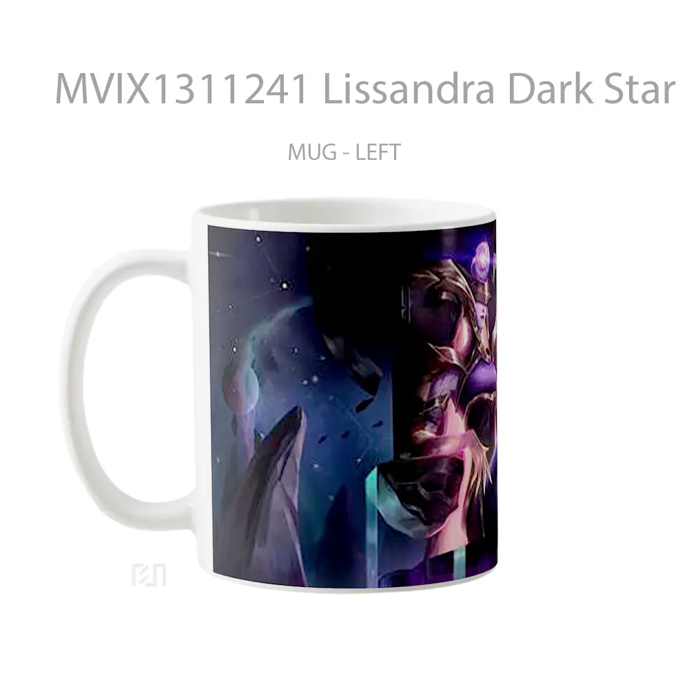 Mug Lissandra Dark Star League Of Legends Cangkir Gamer - All-side / Desain