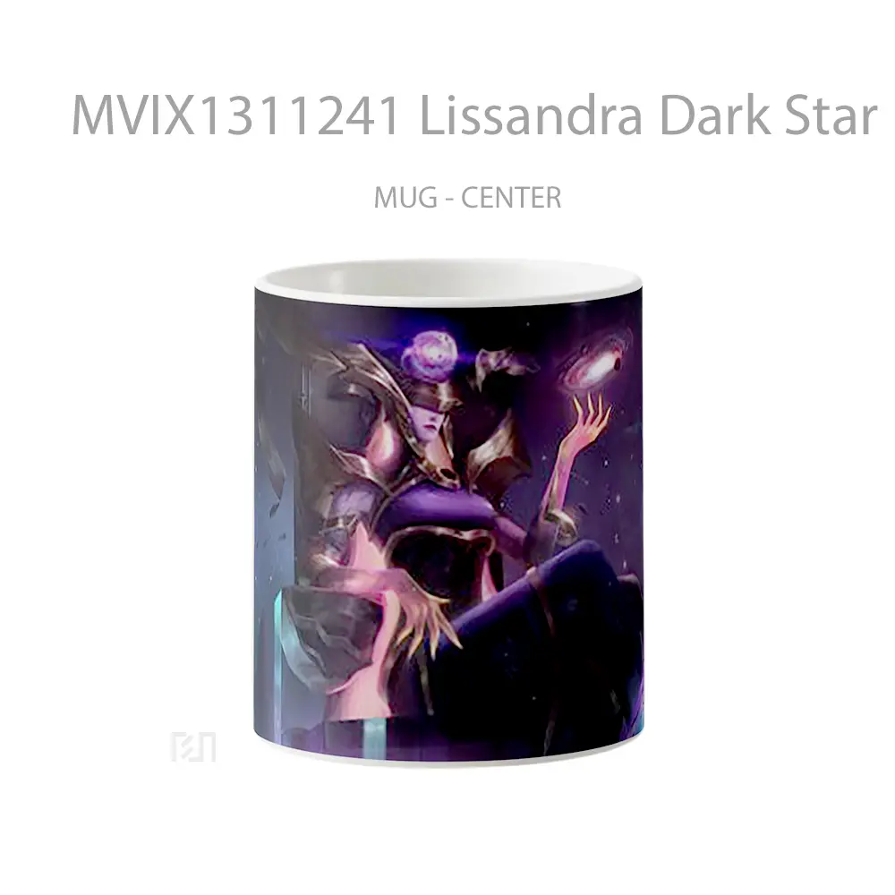 Mug Lissandra Dark Star League Of Legends Cangkir Gamer
