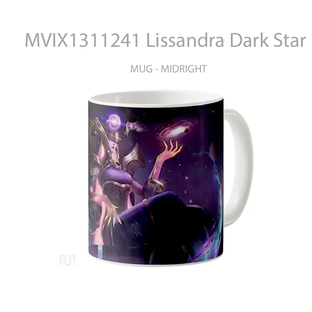 Mug Lissandra Dark Star League Of Legends Cangkir Gamer - All-side / Desain