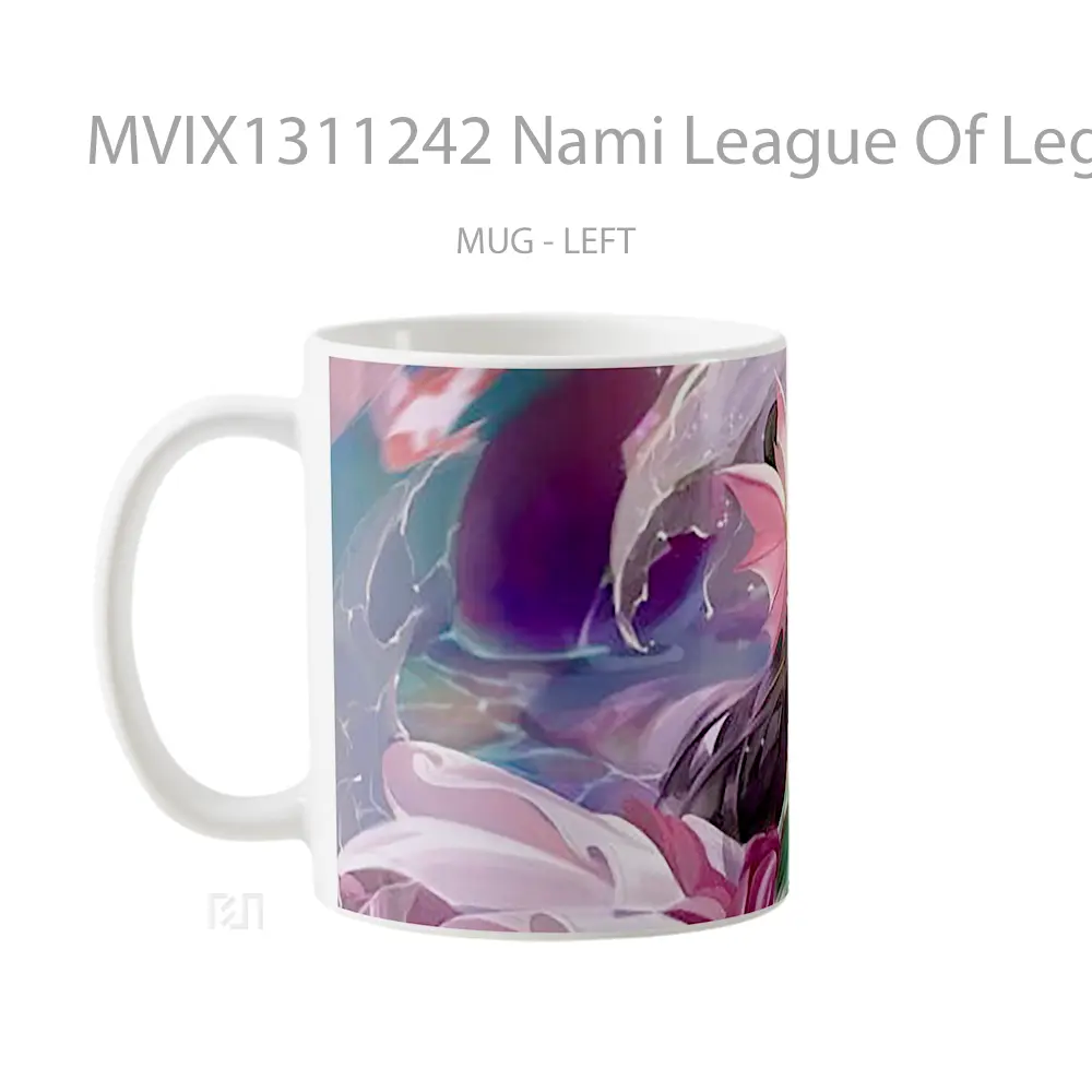 Mug Nami League Of Legends Cangkir Gamer - All-side / Desain