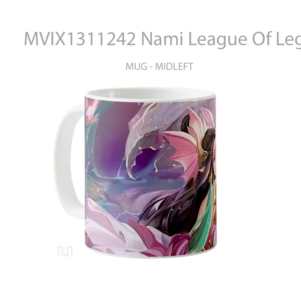Mug Nami League Of Legends Cangkir Gamer - All-side / Desain