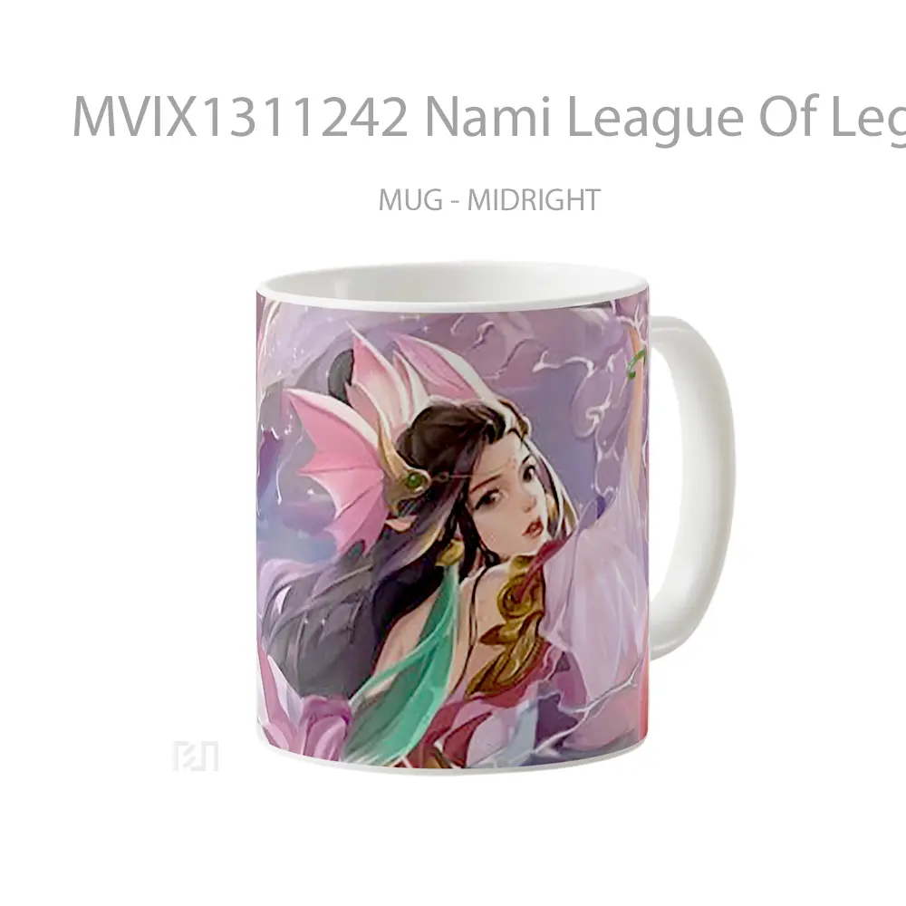 Mug Nami League Of Legends Cangkir Gamer - All-side / Desain