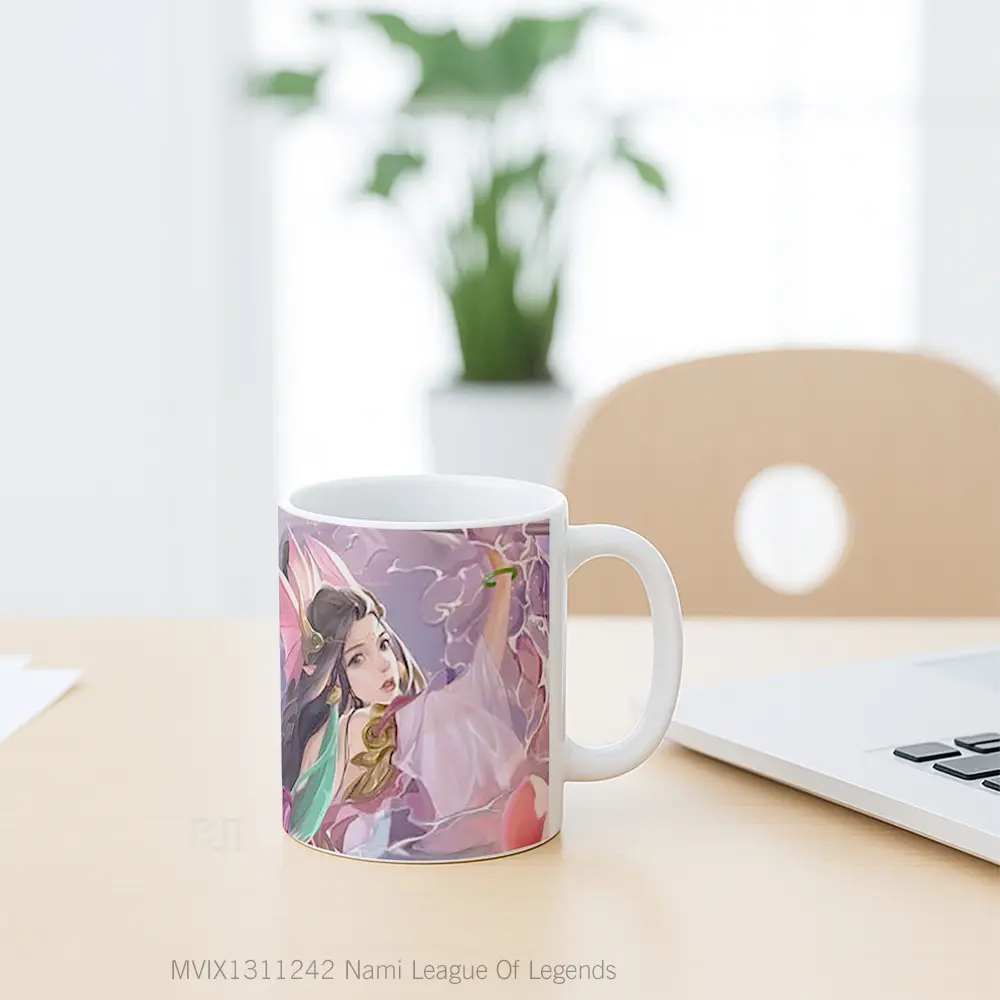 Mug Nami League Of Legends Cangkir Gamer - All-side / Desain