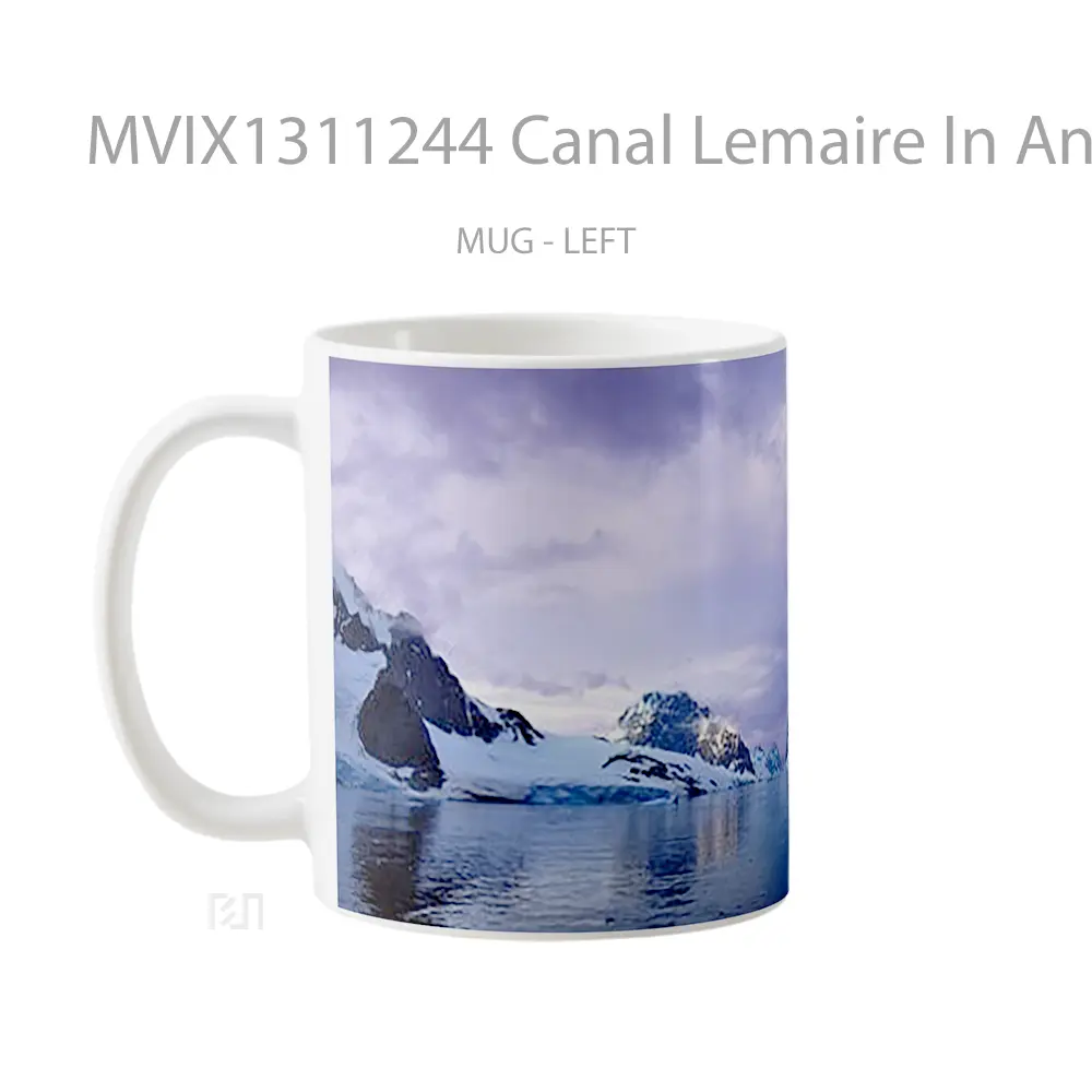 Mug Canal Lemaire In Antarctica Gelas Keramik Unik - All-side / Desain