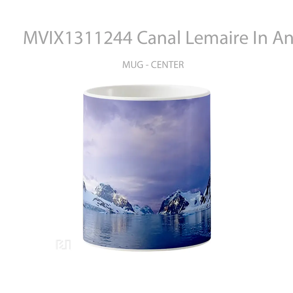 Mug Canal Lemaire In Antarctica Gelas Keramik Unik