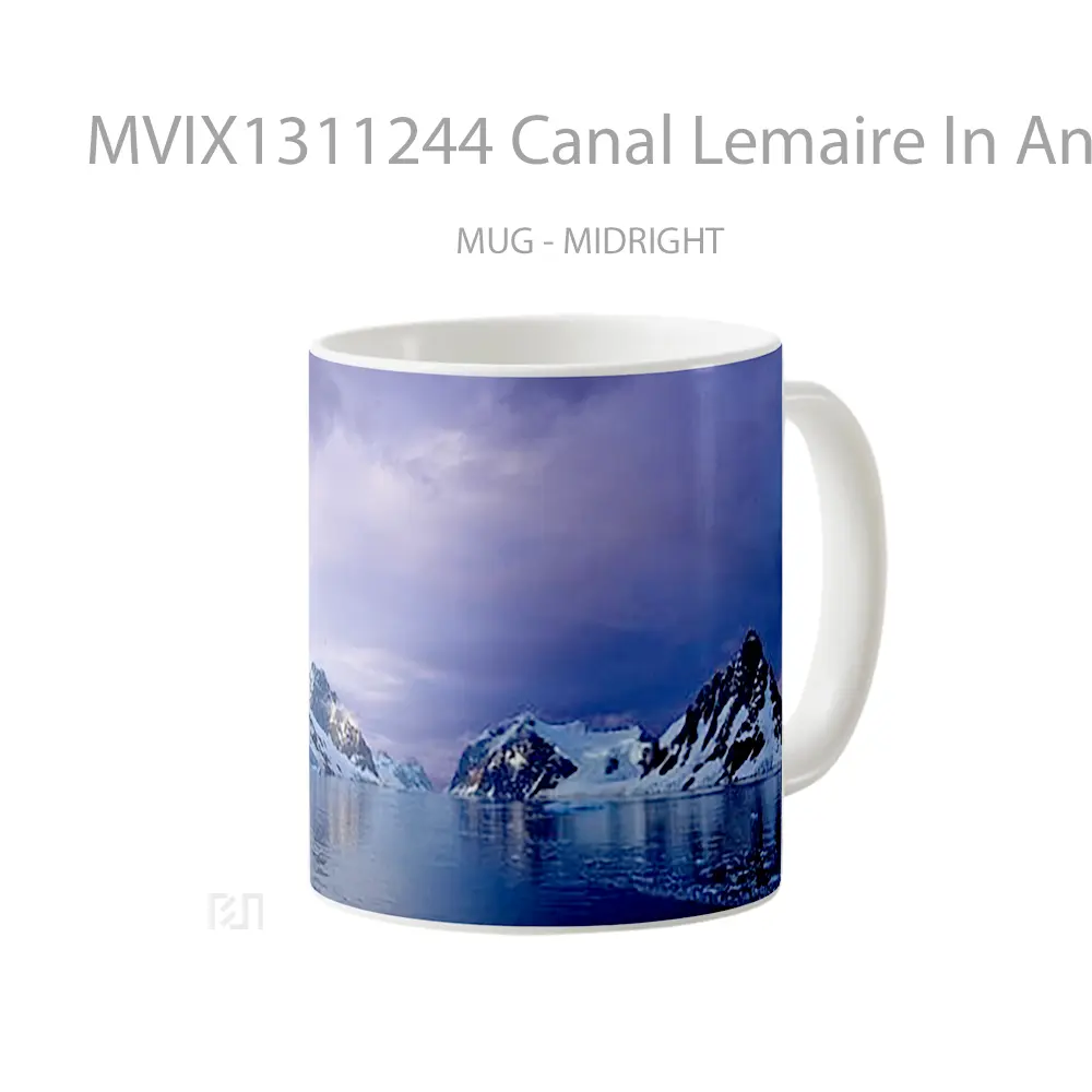 Mug Canal Lemaire In Antarctica Gelas Keramik Unik - All-side / Desain