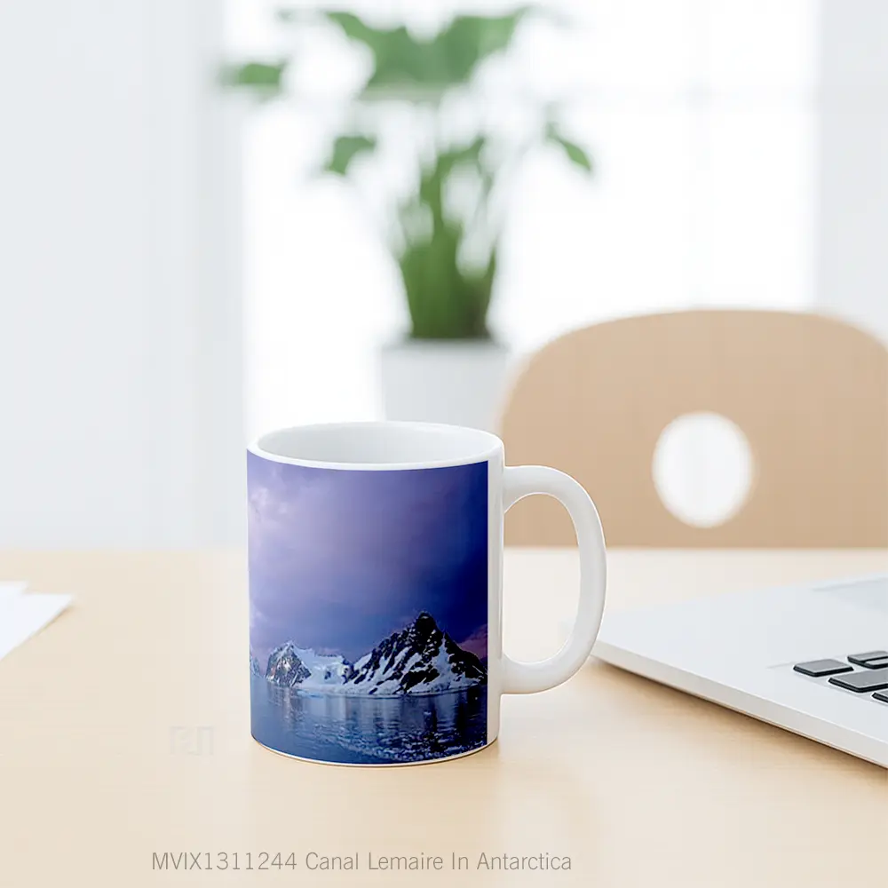 Mug Canal Lemaire In Antarctica Gelas Keramik Unik - All-side / Desain