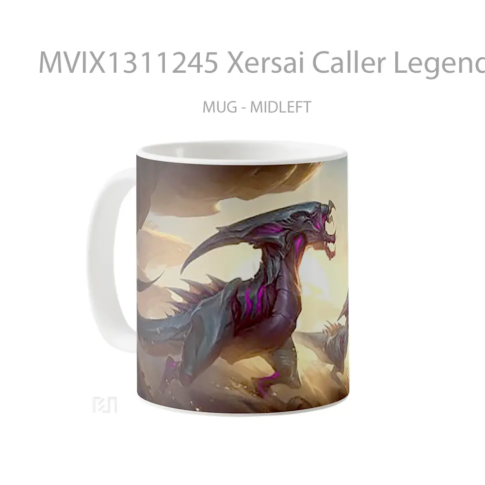 Mug Xersai Caller Legends Of Runeterra Gelas Keramik Unik - All-side / Desain