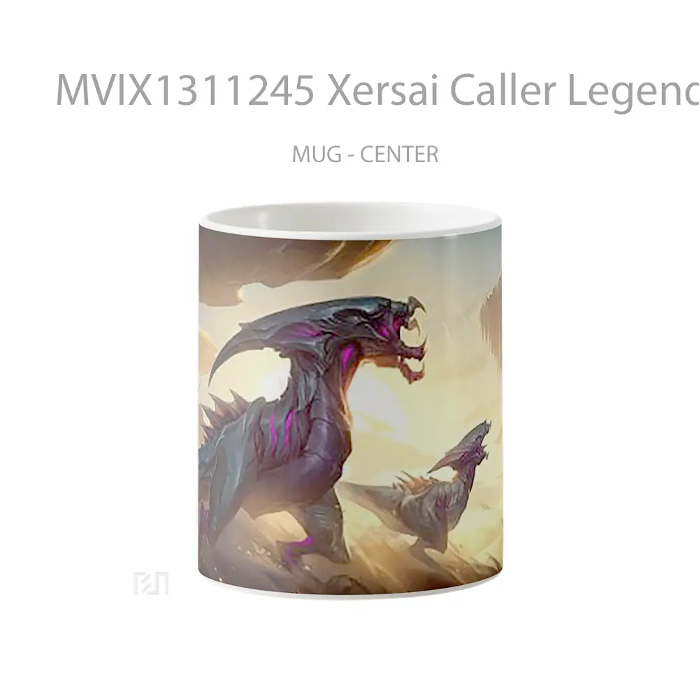 Mug Xersai Caller Legends Of Runeterra Gelas Keramik Unik