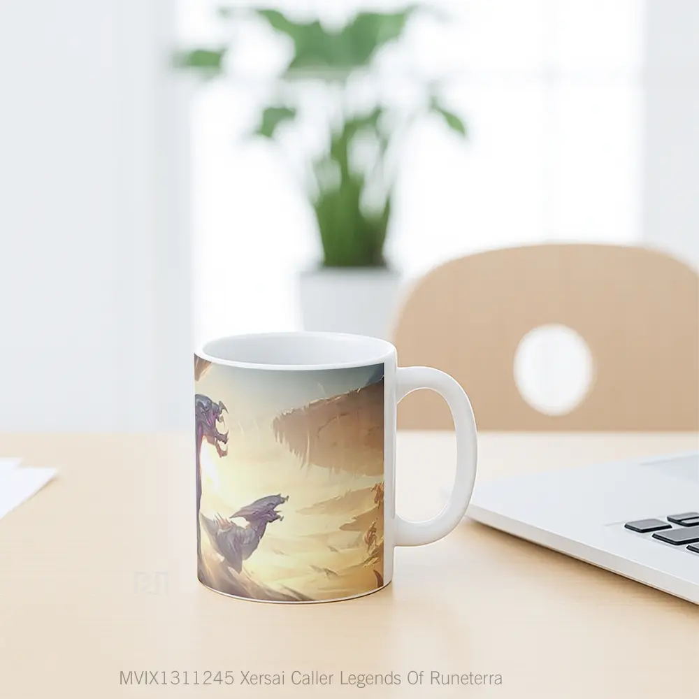 Mug Xersai Caller Legends Of Runeterra Gelas Keramik Unik - All-side / Desain