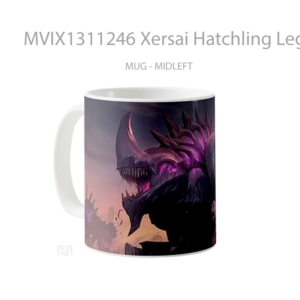 Mug Xersai Hatchling Legends Of Runeterra Gelas Keramik Unik - All-side / Desain