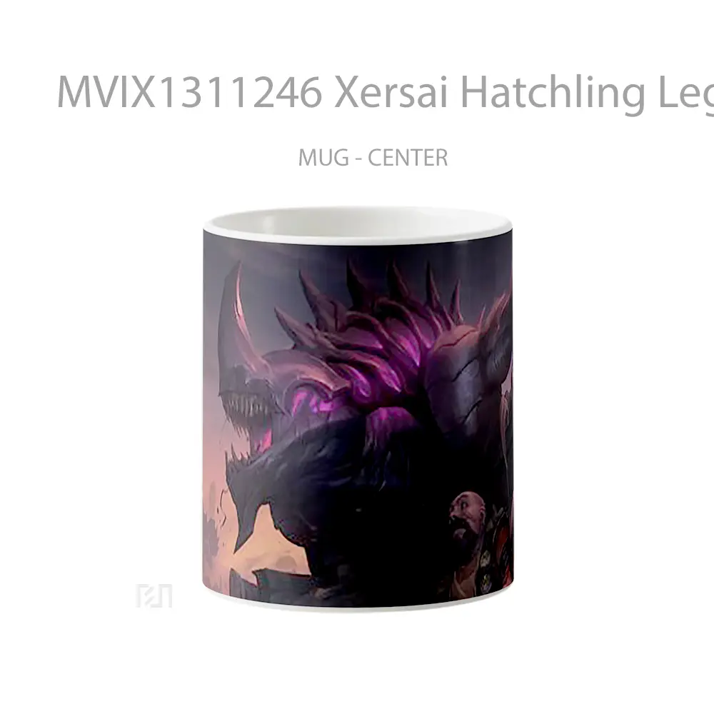 Mug Xersai Hatchling Legends Of Runeterra Gelas Keramik Unik