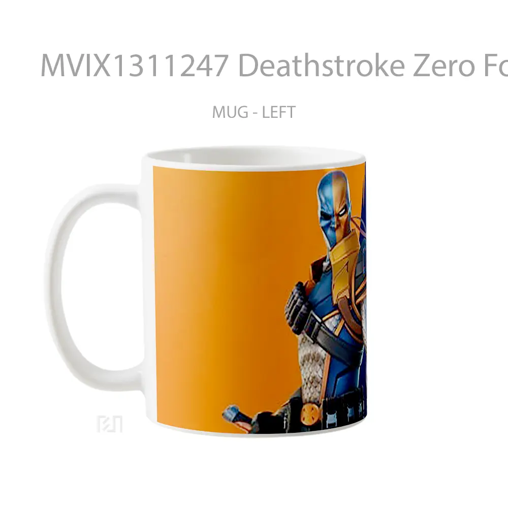 Mug Deathstroke Zero Fortnite Cangkir Gamer - All-side / Desain