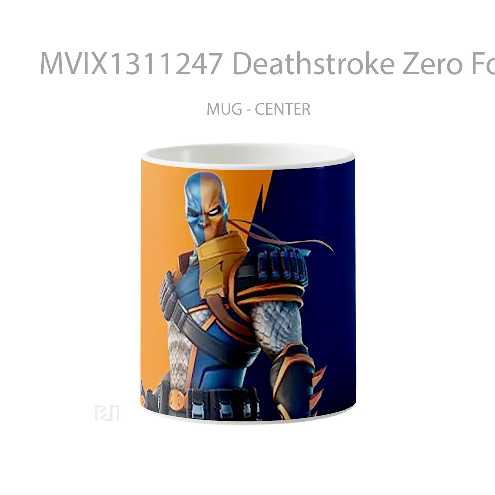 Mug Deathstroke Zero Fortnite Cangkir Gamer