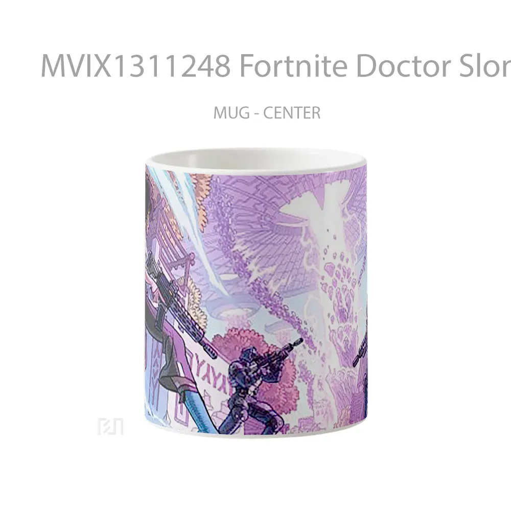 Mug Fortnite Doctor Slone Spire Strike Cangkir Gamer