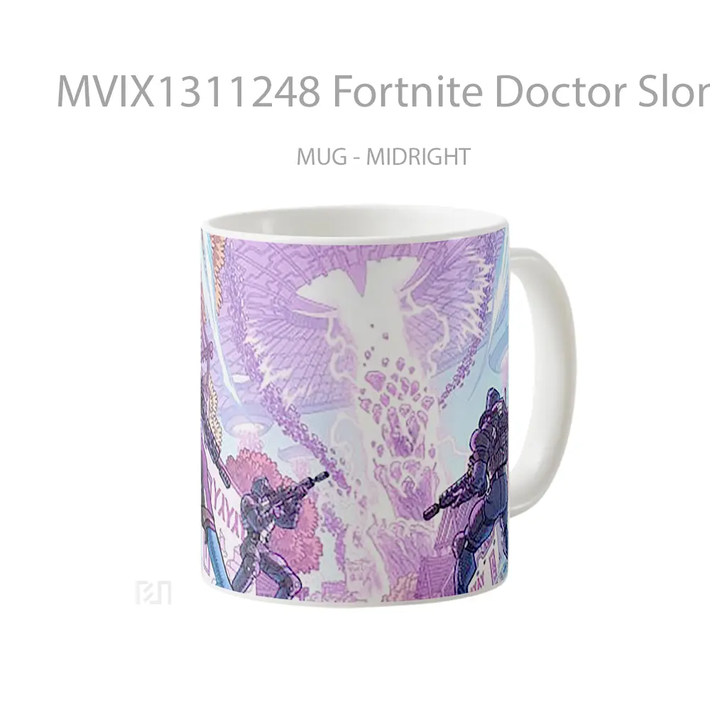 Mug Fortnite Doctor Slone Spire Strike Cangkir Gamer - All-side / Desain