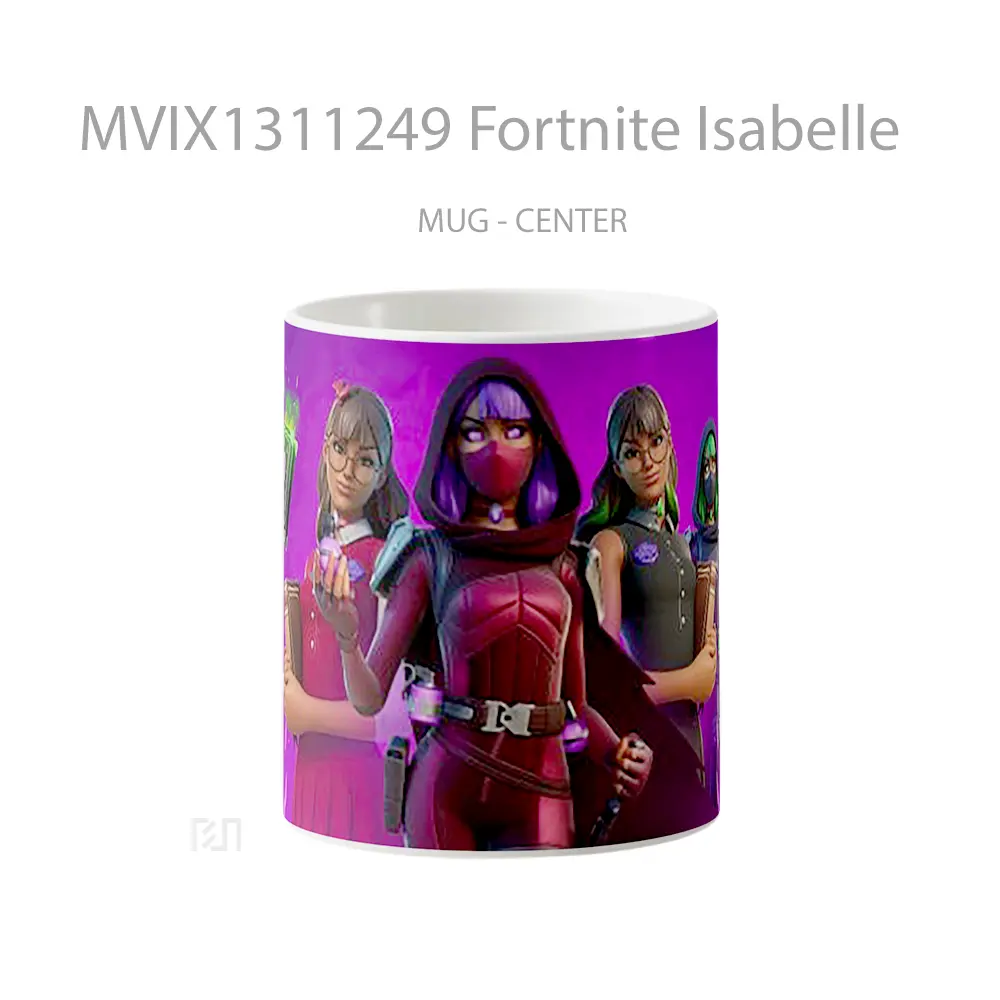 Mug Fortnite Isabelle Cangkir Gamer