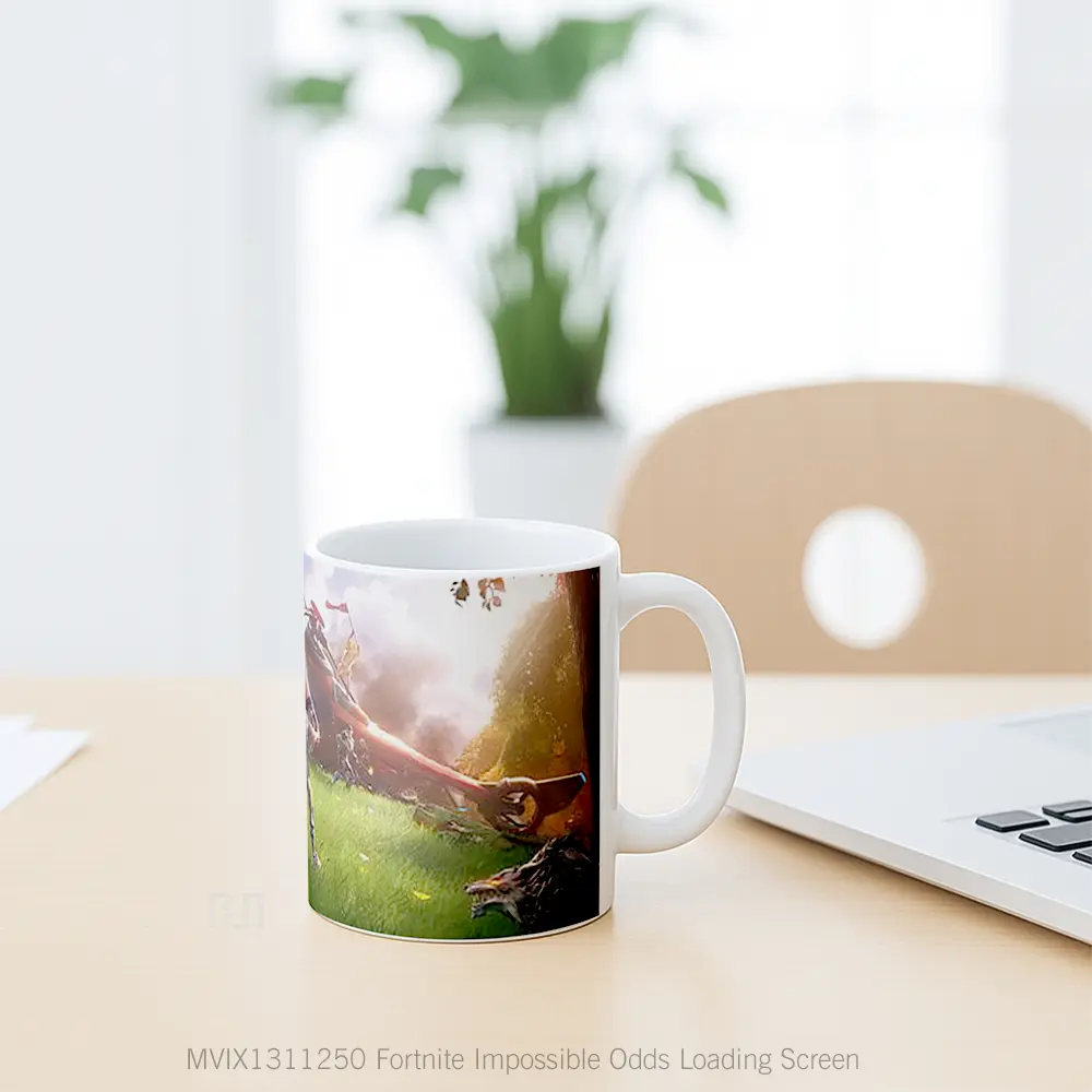 Mug Fortnite Impossible Odds Loading Screen Cangkir Gamer - All-side / Desain