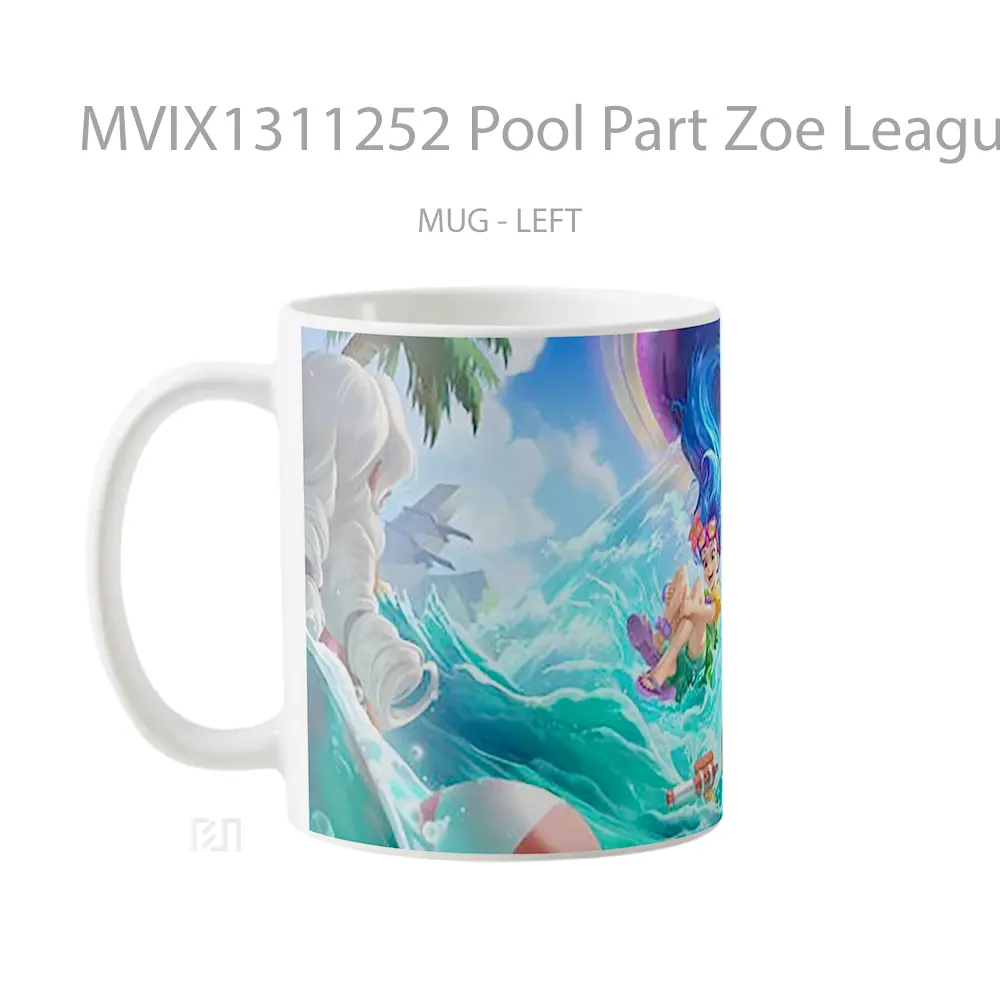 Mug Pool Part Zoe League Of Legends Cangkir Gamer - All-side / Desain