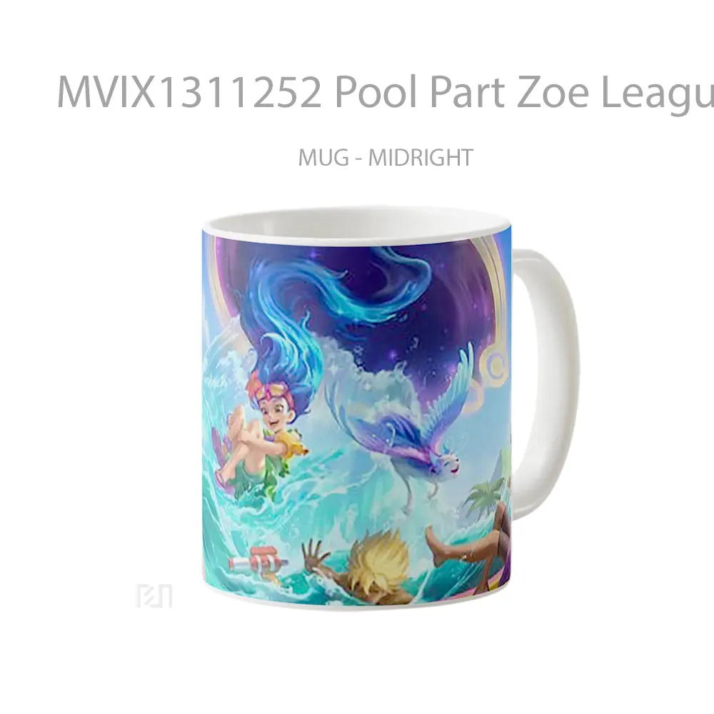 Mug Pool Part Zoe League Of Legends Cangkir Gamer - All-side / Desain
