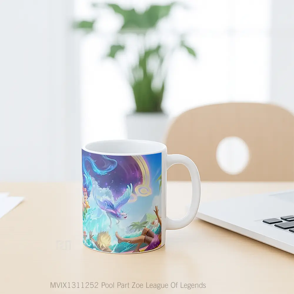 Mug Pool Part Zoe League Of Legends Cangkir Gamer - All-side / Desain