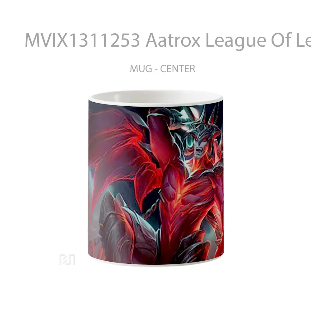 Mug Aatrox League Of Legends Cangkir Gamer