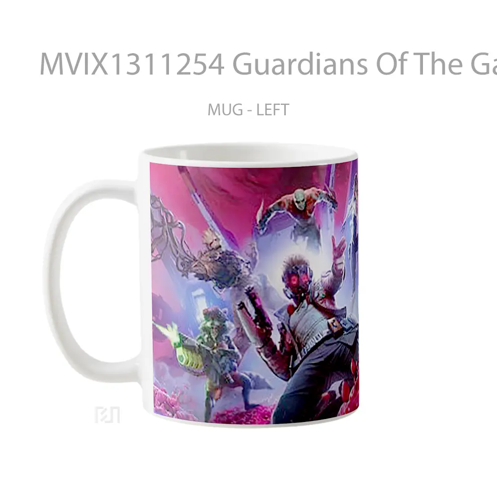 Mug Guardians Of The Galaxy Game Gelas Superhero - All-side / Desain