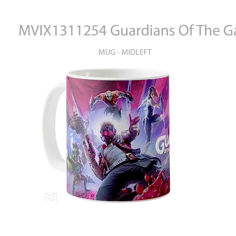 Mug Guardians Of The Galaxy Game Gelas Superhero - All-side / Desain