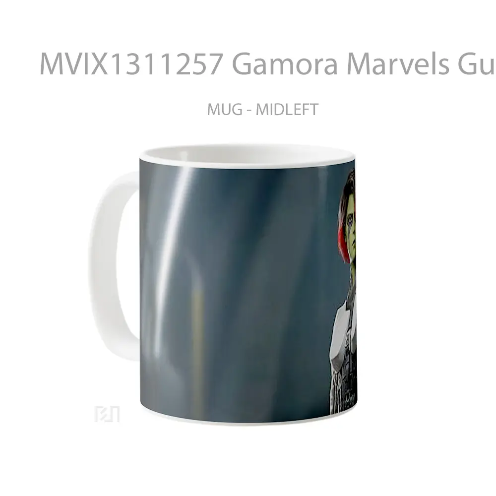 Mug Gamora Marvels Guardians Of The Galaxy Gelas Superhero - All-side / Desain